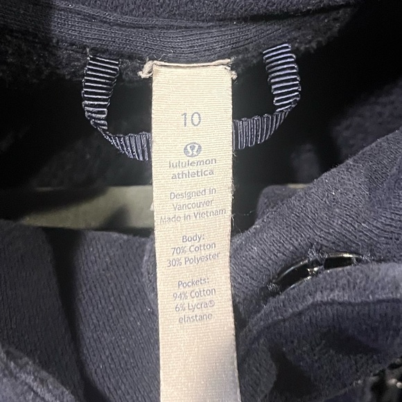 Lululemon Fleece Be True Jacket, inkwell - Picture 5 of 6